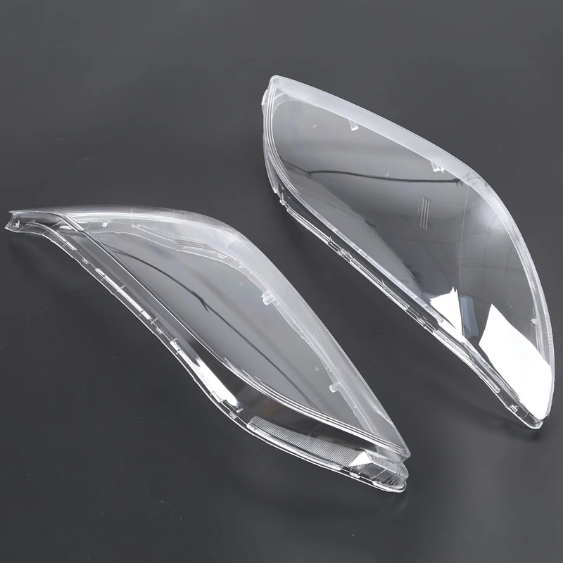 1 Пара автомобильных левых и правых передних фар, водонепроницаемая прозрачная крышка корпуса объектива фары, для Mazda 3 2006-2012 Изображение 1