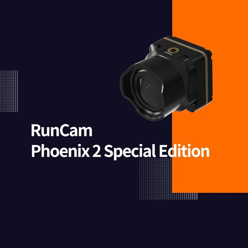 2023 Новая Фотографическая FPV-камера RunCam Phoenix2 Special Edition Camera Micro Flight Camera 1/2 дюйма-COMS Global-WDR Изображение 2
