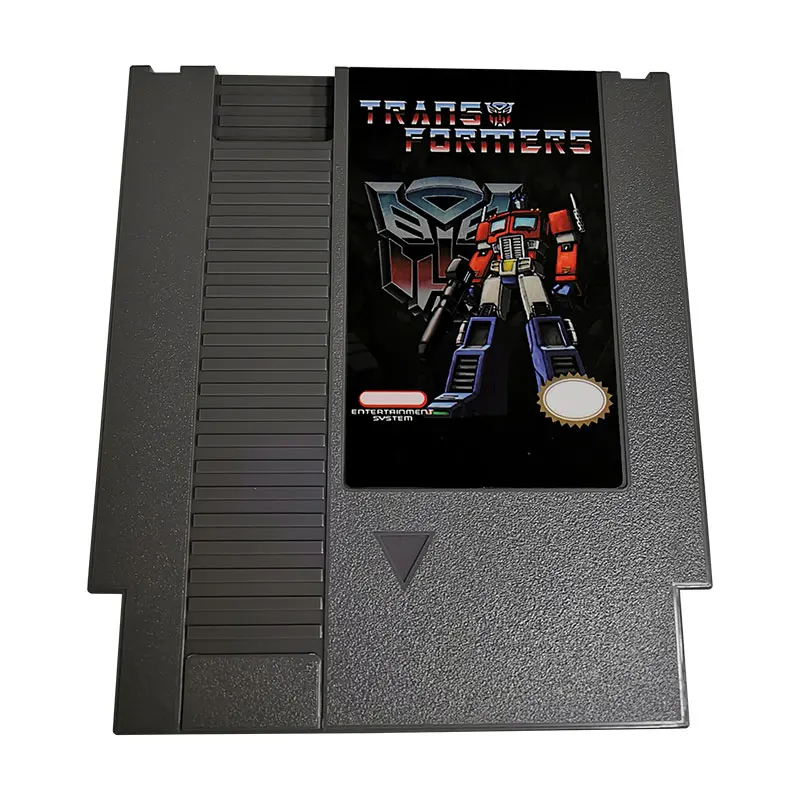 8-битная игровая карта с 72 контактами, картридж версии Transformers NTSC и Pal для видеоигр для NES Изображение 0