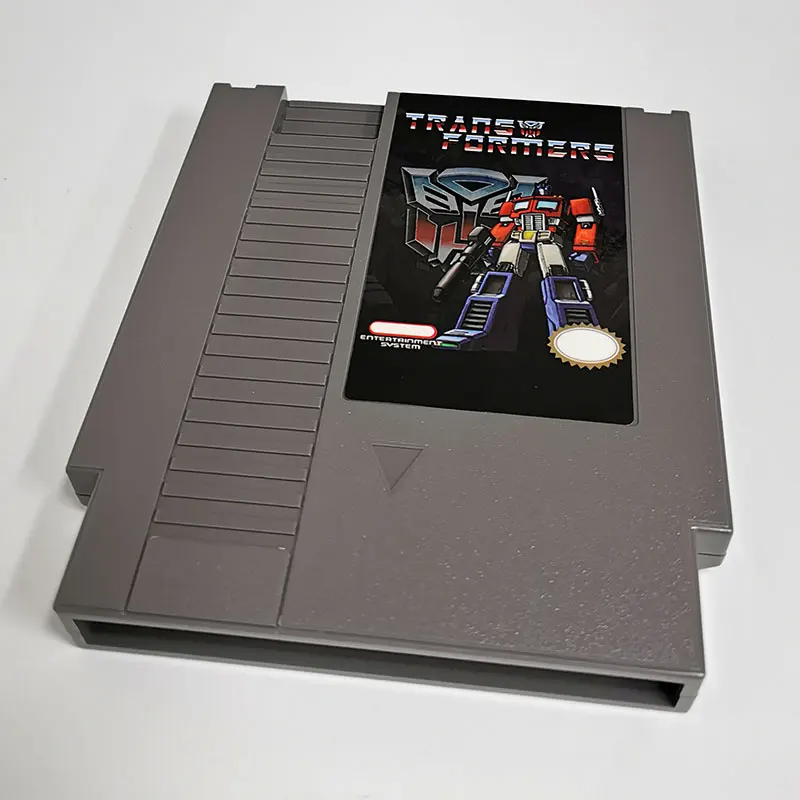 8-битная игровая карта с 72 контактами, картридж версии Transformers NTSC и Pal для видеоигр для NES Изображение 1
