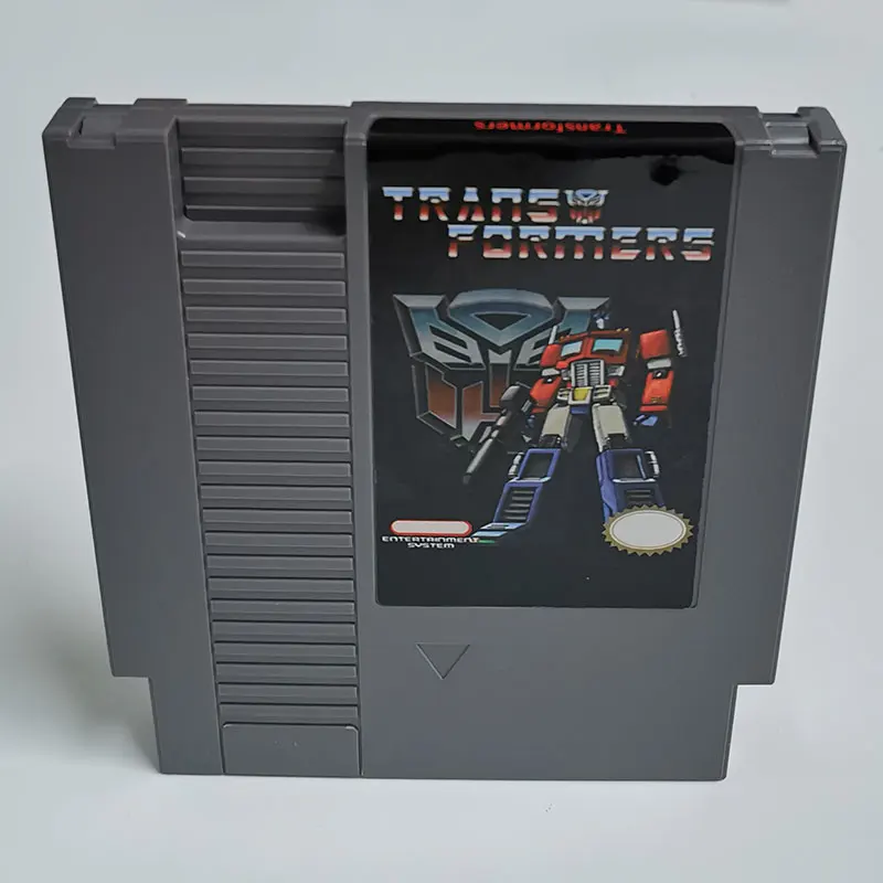 8-битная игровая карта с 72 контактами, картридж версии Transformers NTSC и Pal для видеоигр для NES Изображение 2