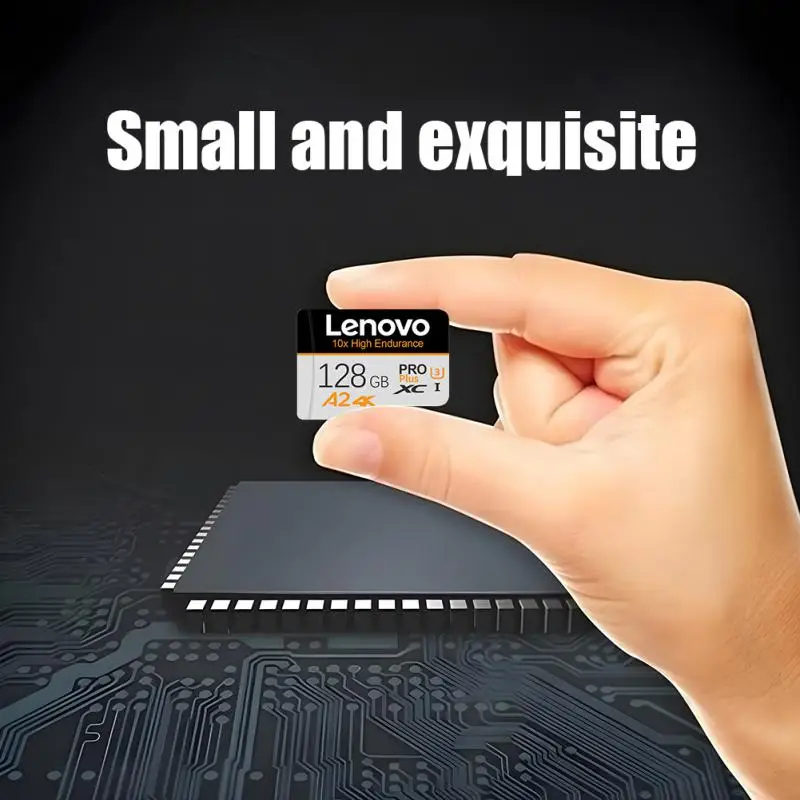 Lenovo 2TB 1TB Карта Флэш-памяти High Speed Class 10 128 ГБ Micro TF / SD-Карта SSD A2 SD Адаптер Карты Памяти Камера / планшет / Видеорегистратор Изображение 1