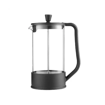 1000 мл 1 л бытовой ручной перфоратор, простой пресс-чайник, Кофейник для приготовления кофе, французский фильтр, кофеварка для приготовления чая, кофейник