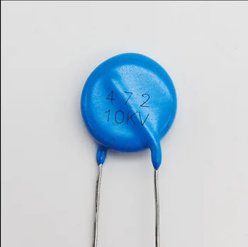 10ШТ Высокочастотный синий керамический чип-конденсатор 10 КВ 472K 4700pF высоковольтный источник питания керамический диэлектрический конденсатор
