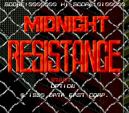 16-битная игровая карта Midnight Resistance MD для Sega Mega Drive для Genesis, прямая поставка