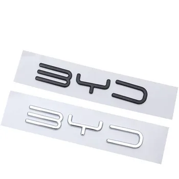 3D Металлическая Наклейка Боковое Крыло Автомобиля Эмблема Задней Двери Багажника Бампер Хвост Значок Наклейки Для BYD M6 G3 G5 T3 F3 F0 S6 S7 E5 E6 Стиль