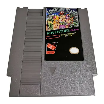 8-битная игровая карта с 72 контактами, картридж для видеоигры версии ADVENTURE ISLAND NTSC и Pal для NES