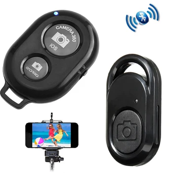 Bluetooth-совместимый пульт дистанционного спуска затвора, подставка для телефона, штатив для селфи-палки, контроллер затвора камеры, пульт дистанционного управления для селфи