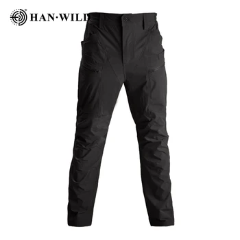 HAN WILD Tacitcal pant Мужские длинные брюки для городских поездок на работу, легкие быстросохнущие армейские военные брюки, рабочие брюки на открытом воздухе