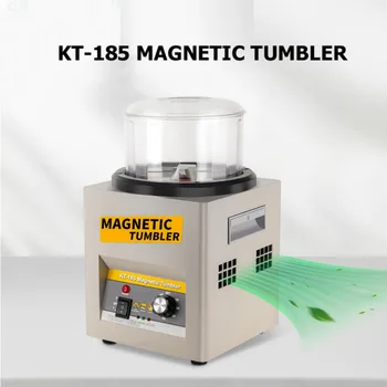 KT-185 Магнитный стакан 180 мм Полировщик ювелирных изделий Финишерная машина 200 г булавки Очиститель ювелирных изделий
