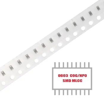 MY GROUP 100ШТ Многослойных керамических конденсаторов SMD MLCC CER 3,1 ПФ 50В NP0 0603 для поверхностного монтажа в наличии