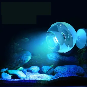 USB 5V Красочный светодиодный прожектор для аквариума Водонепроницаемый Аквариум для дайвинга Подводное Мини Электронное энергосберегающее освещение