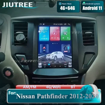 Автомагнитола 10,4 дюйма для Nissan Pathfinder 2011-2020 Android 11 DVD Мультимедийный видеоплеер Стерео Carplay Авто GPS 4G WIFI Tesla