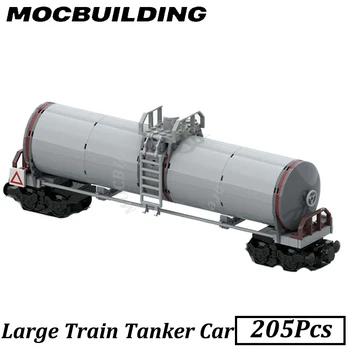 Аксессуары для большого поезда Модель автомобиля City Vehicle MOC Строительные блоки кирпичи Подарок для детей
