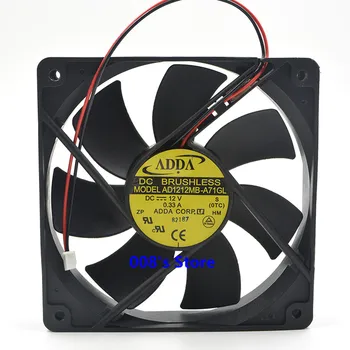 Вентилятор Процессорного кулера Радиатора для AD1212MB-A71GL 120*120*25 мм 12 см 2050 об/мин 80,5 CFM 12V DC 0.33A 0TC Охлаждение 2 Контакта