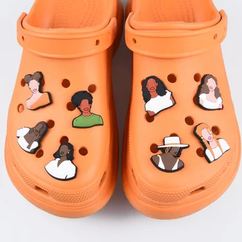 Высококачественные детские мультяшные украшения для обуви Детские мультяшные амулеты для обуви в виде ведьмы с крокодилом, сериал 