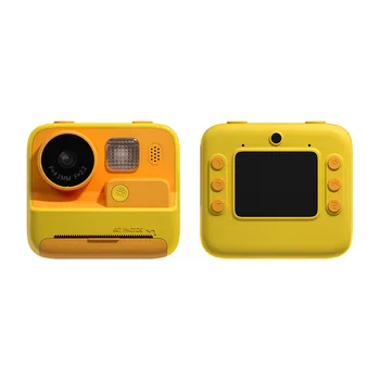 Детская цифровая фотокамера Polaroid для печати HD маленькая зеркальная фотокамера с двумя объективами игрушка