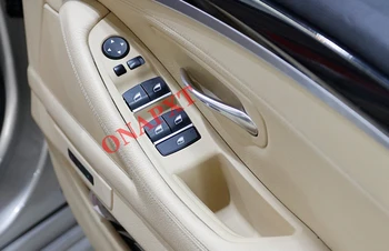 Для BMW 5 серии F11 F10, Внутренняя ручка подлокотника пассажирской двери, Внутренняя ручка в сборе, кожаная внутренняя ручка