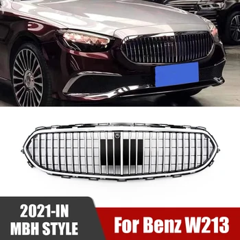 Для Mercedes Benz E-Class W213 MBH Style 2021-Решетка радиатора переднего бампера автомобиля, Автоаксессуары