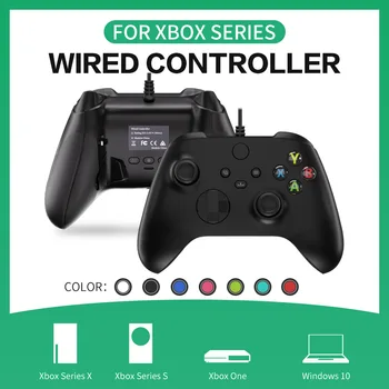 Для серии Xbox Проводной контроллер с разъемом для наушников, универсальный игровой контроллер для Xbox One, контроллер Xbox One, аксессуары