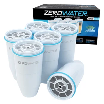 Замена 5-ступенчатого фильтра для воды Zerowater - 6 упаковок