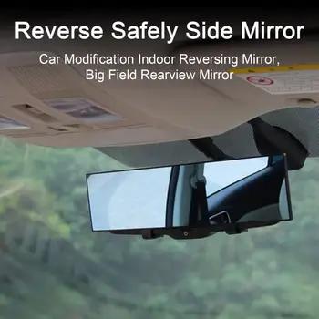 Зеркало заднего вида с широким углом обзора Высококачественное зеркало заднего вида Повышает безопасность вождения благодаря прочному и долговечному широкоугольному зеркалу для автомобиля