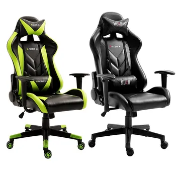 Искусственная кожа игровой стул гоночный стул для геймера офисный компьютерный стул