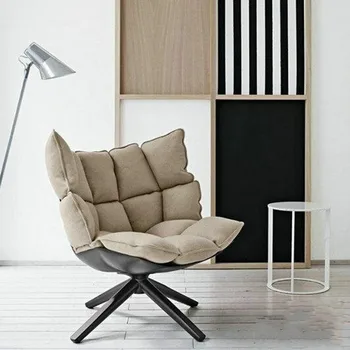 Креативная мебель для скандинавской гостиной ленивый диван-кресло односпальный диван-кресло с откидной спинкой кресло для отдыха кресло для приема гостей