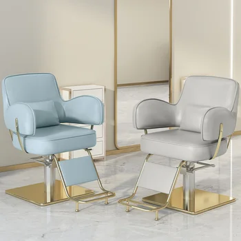 Кресло для педикюра с откидывающейся спинкой, Тату, Профессиональное кресло для макияжа, Эстетичная Эргономичная мебель Taburete Ruedas Beauty LJ50BC
