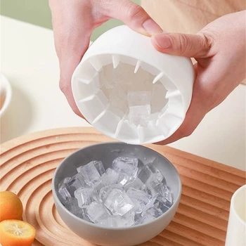 Лотки для кубиков льда Ведерко для льда в форме гриба Силиконовые формы для кубиков льда для напитков