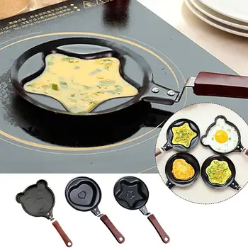 Мини-форма для омлета на завтрак, Домашние креативные кухонные инструменты с мультяшным рисунком 
