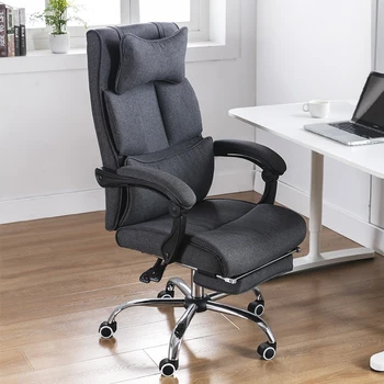 Мобильное удобное офисное кресло для гостиной, дизайнерский офисный стул с губкой, современные колеса, офисная мебель Cadeira De Escritorios