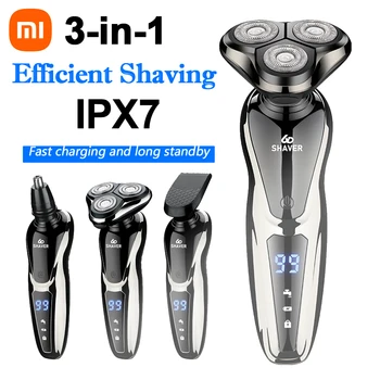 Мужская электробритва Xiaomi, триммер для волос в носу, электробритва, мужская бритва, электробритва, триммер для бороды, мужская заколка для волос