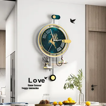 Настенные часы в скандинавском стиле, Акриловые электронные Роскошные настенные часы, подсветка для ванной комнаты, Цифровое оформление интерьера гостиной Duvar Saati