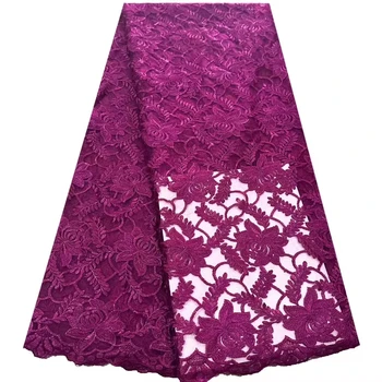 Новая винтажная кружевная ткань ручной работы с вышивкой, высококачественное африканское винтажное модное платье чонсам