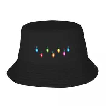 Новые рождественские огни, панама, пляжная шляпа, шляпа большого размера, женская шляпа 2023, мужская