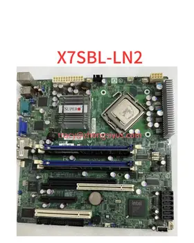 Подержанная материнская плата промышленного компьютера с двойной сетевой картой X7SBL-LN2