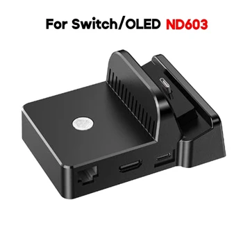 Портативная Зарядная Подставка для ТЕЛЕВИЗОРА для Док-станции NS с Игровыми Аксессуарами, совместимыми с HDMI / USB 3.0 / USB-C /USB2.0