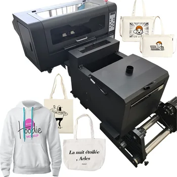Принтер для печати футболок DTF с рулоном в рулон, 30-сантиметровая Пэт-пленка, печатающая машина Impresora DTF с двойной головкой XP600
