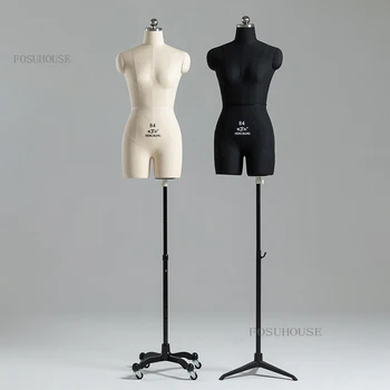 Профессиональные манекены Дизайн одежды Женская модель Верхняя Часть тела Платье-манекен Для моделирования Выставочных стендов Можно прикрепить булавками