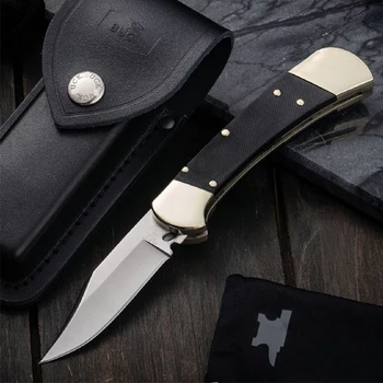 Складной нож BK Classic 110 Mini OTF с деревянной / G10 ручкой, карманный инструмент для выживания на открытом воздухе, тактический охотничий походный нож