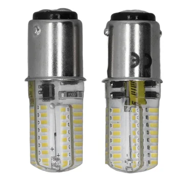 Сменная светодиодная лампа BA15D мощностью 4 Вт Защита лампы BA15D 64 светодиода Алюминий AC DC 12V для террасы во внутреннем дворике