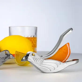 Соковыжималка для лимона в форме птицы Ручной пресс для фруктов Ручная соковыжималка из нержавеющей стали для цитрусовых Апельсин Мини Лайм Гранат