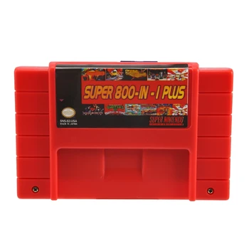 Супер DIY Ретро 800 В 1 ПЛЮС игровой картридж для 16-битной игровой консоли США