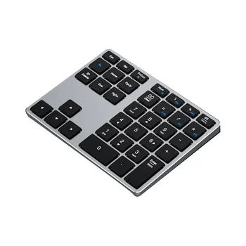 Цифровая панель Bluetooth, беспроводная цифровая клавиатура с 35 клавишами, портативная тонкая цифровая панель Bluetooth для ноутбуков, Mac, ПК, настольных компьютеров
