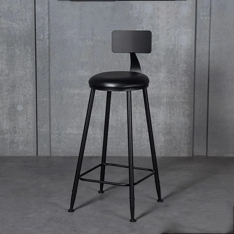 Барные стулья для гостиной на террасе Итальянские металлические барные стулья Дизайнерская столовая Cadeira Ergonomica Украшения для дома Изображение 4