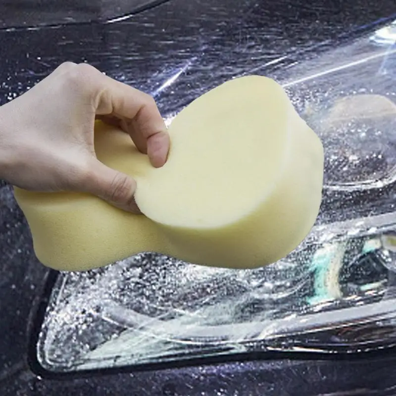 Гигантская костяная губка Губки для мытья автомобилей Губка для мойки автомобилей Губки для инструментов для чистки автомобилей Губки для мытья лодок Губка для мытья посуды Плитка Велосипед Изображение 4