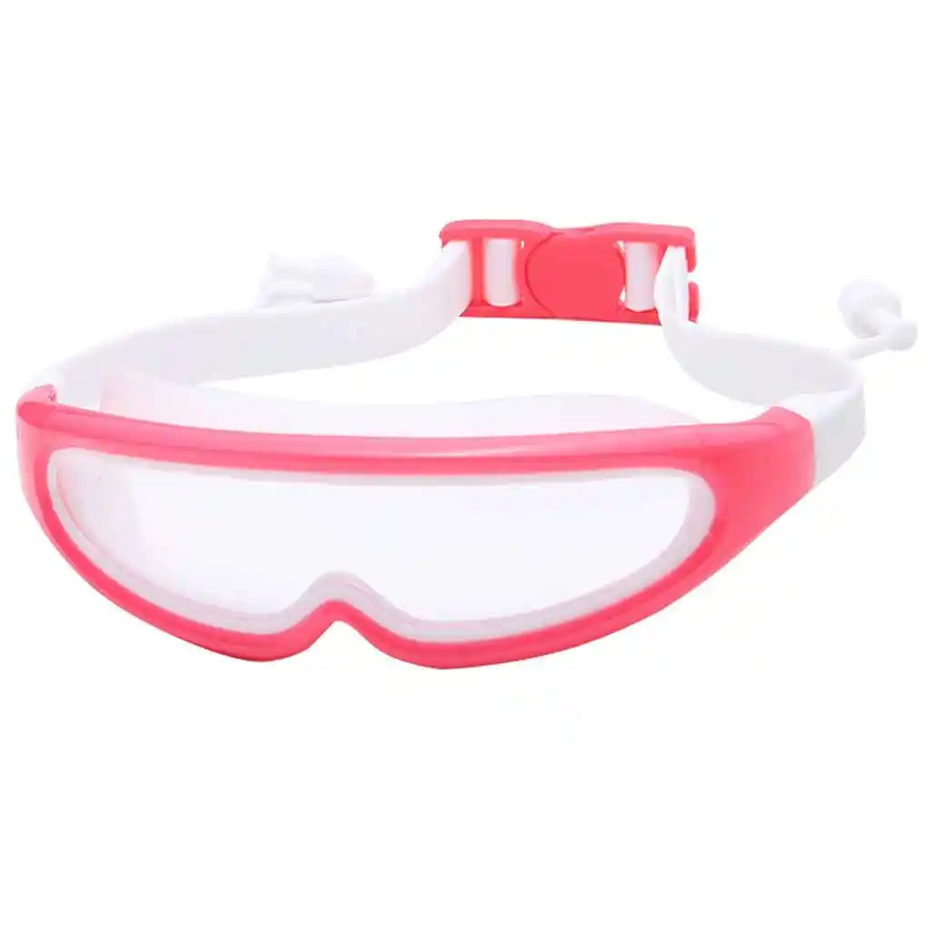 Детские плавательные очки в большой оправе, Защитные очки для детей на открытом воздухе, Противотуманные Водонепроницаемые очки для плавания на пляже, в бассейне Изображение 1