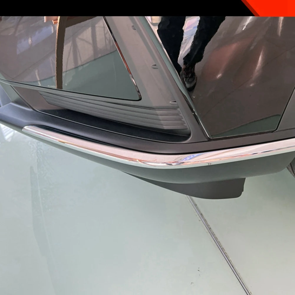Для Honda Cr-V 2023 Внешние аксессуары Хромированные передние и задние угловые планки Молдинг бампера Защитная планка Изображение 2
