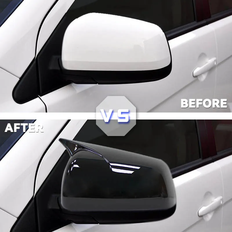 Для Mitsubishi Lancer X 10 EX EVO 2008-2016 Боковая Дверь Зеркало Заднего Вида Накладка В Виде Ракушки Наклейка Аксессуары Для Укладки Автомобилей Автозапчасти Изображение 1